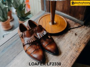 Giày lười nam thoải mái thoáng mát Loafer LF2330 001