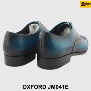 [Outlet size 41] Giày da nam màu xanh patina Oxford JM041E 003