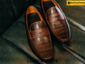 Giày lái xe nam đế nút cao su Loafer LF2278 003