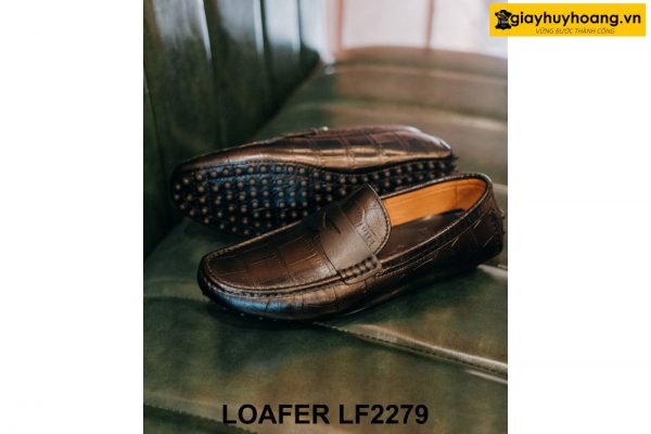 Giày lười lái xe nam phong cách Loafer LF2279 004