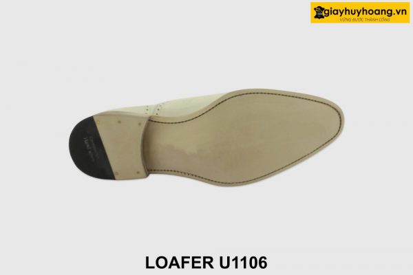 [Outlet size 41] Giày da nam nhuộm màu thủ công Loafer U1106 005