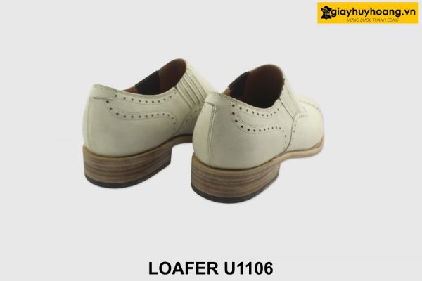 [Outlet size 41] Giày da nam nhuộm màu thủ công Loafer U1106 004