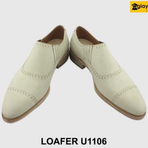 [Outlet size 41] Giày da nam nhuộm màu thủ công Loafer U1106 003