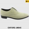[Outlet size 43] Giày Oxford da mộc nhuộm màu thủ công JM045 001