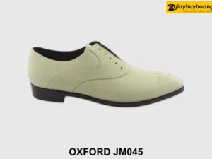 [Outlet size 43] Giày Oxford da mộc nhuộm màu thủ công JM045 001