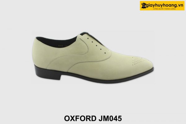 [Outlet size 43] Giày Oxford da mộc nhuộm màu thủ công JM045 001