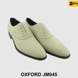 [Outlet size 43] Giày Oxford da mộc nhuộm màu thủ công JM045 005