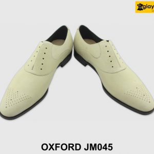 [Outlet size 43] Giày Oxford da mộc nhuộm màu thủ công JM045 003