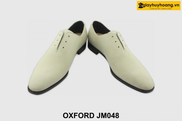 [Outlet size 42] Giày tây nam đóng thủ công Oxford JM048 004