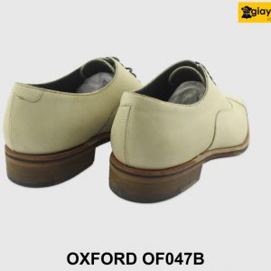 [Outlet size 38] Giày da nam chưa nhuộm màu Oxford OF047B 003