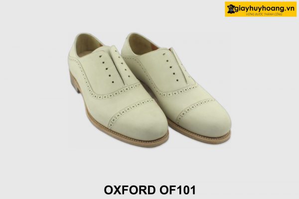 [Outlet size 41] Giày da mộc chọn màu tùy thích Oxford OF101 003