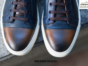 Giày da nam đế bằng cao su Sneaker SK2039 007