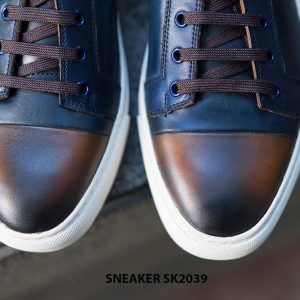 Giày da nam đế bằng cao su Sneaker SK2039 007