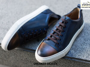 Giày da nam đế bằng cao su Sneaker SK2039 005