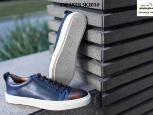 Giày da nam đế bằng cao su Sneaker SK2039 004