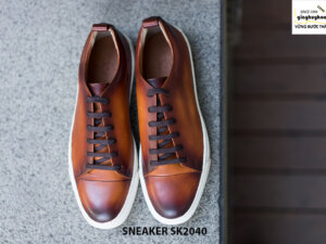 Giày da nam trẻ trung phong cách Sneaker SK2040 001