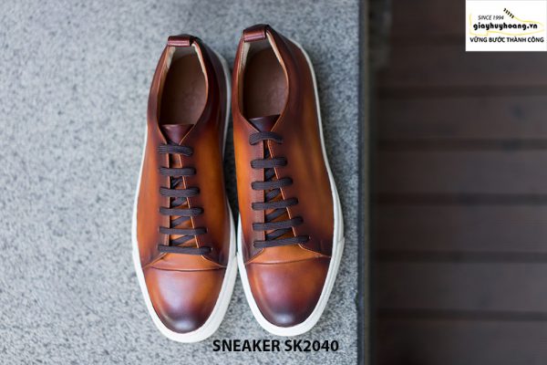 Giày da nam trẻ trung phong cách Sneaker SK2040 001