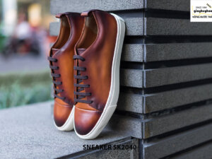 Giày da nam trẻ trung phong cách Sneaker SK2040 002