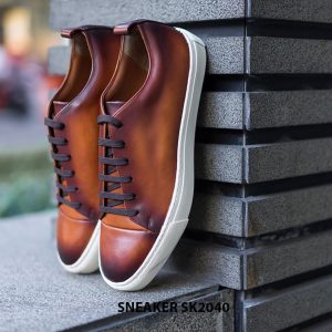 Giày da nam trẻ trung phong cách Sneaker SK2040 002