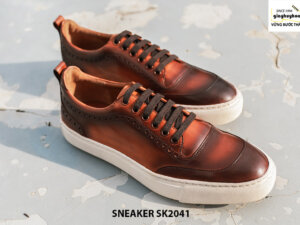 Giày da nam trẻ trung phong cách Sneaker SK2041 003