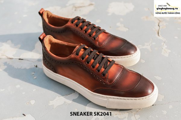 Giày da nam trẻ trung phong cách Sneaker SK2041 003