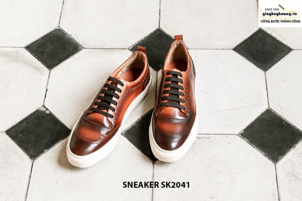 Giày da nam trẻ trung phong cách Sneaker SK2041 001