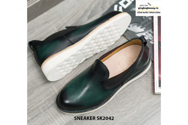 Giày da nam công sở đẹp cá tính Sneaker SK2042 004