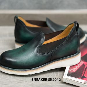 Giày da nam công sở đẹp cá tính Sneaker SK2042 002