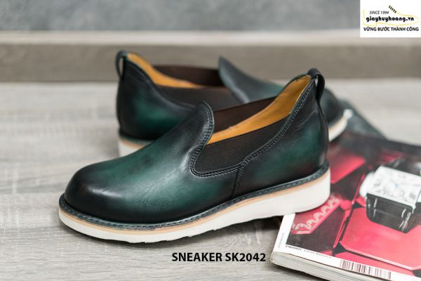 Giày da nam công sở đẹp cá tính Sneaker SK2042 002