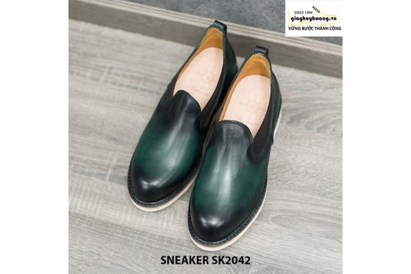 Giày da nam công sở đẹp cá tính Sneaker SK2042 001