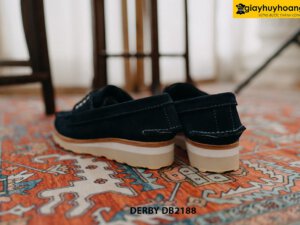 Giày da nam da lộn đế bằng sneaker Derby DB2188 003