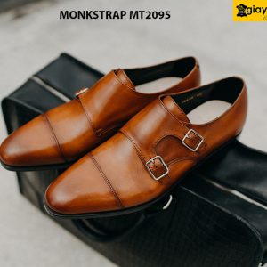 Giày da Monkstrap nam 2 khóa thời trang MT2095 004