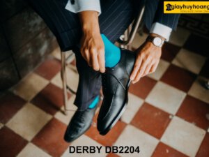 Giày da nam thời trang nam đóng thủ công Derby DB2203 001