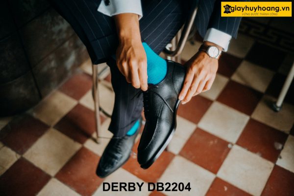 Giày da nam thời trang nam đóng thủ công Derby DB2203 001