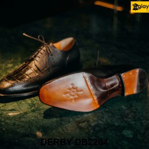 Giày da nam thời trang nam đóng thủ công Derby DB2203 003