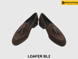 [Outlet size 41] Giày lười nam da lộn chuông Loafer BL2 005