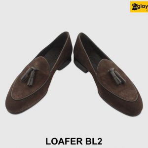 [Outlet size 41] Giày lười nam da lộn chuông Loafer BL2 005