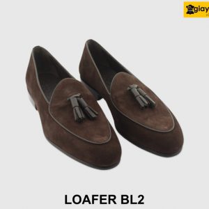 [Outlet size 41] Giày lười nam da lộn chuông Loafer BL2 004