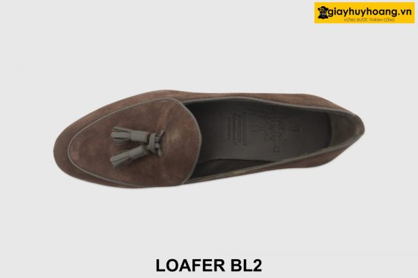 [Outlet size 41] Giày lười nam da lộn chuông Loafer BL2 003