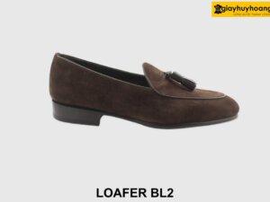 [Outlet size 41] Giày lười nam da lộn chuông Loafer BL2 001