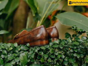 Giày lười nam màu nâu thủ công Loafer LF2226 004