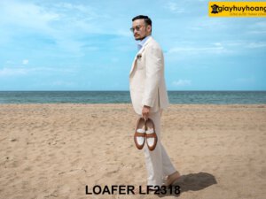 Giày lười nam chính hãng chất lượng cao Loafer LF2318 004