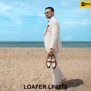 Giày lười nam chính hãng chất lượng cao Loafer LF2318 004