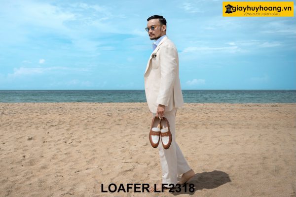 Giày lười nam chính hãng chất lượng cao Loafer LF2318 004