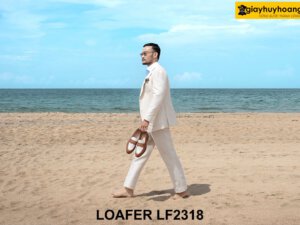 Giày lười nam chính hãng chất lượng cao Loafer LF2318 003