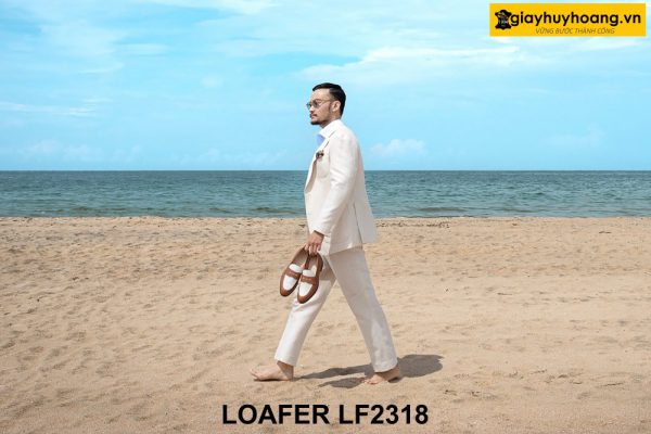 Giày lười nam chính hãng chất lượng cao Loafer LF2318 003
