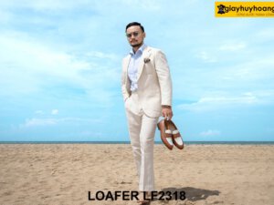 Giày lười nam chính hãng chất lượng cao Loafer LF2318 001
