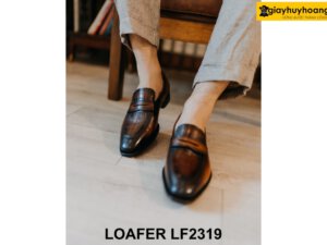 Giày lười nam đóng thủ công Loafer LF2319 007