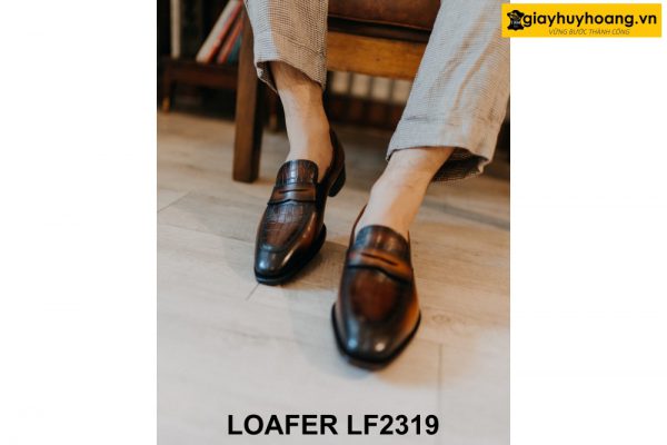Giày lười nam đóng thủ công Loafer LF2319 007
