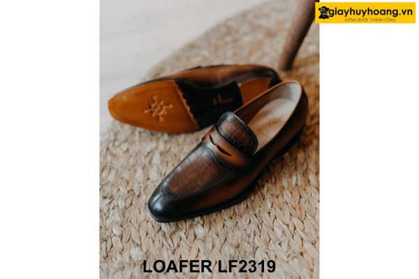 Giày lười nam đóng thủ công Loafer LF2319 003